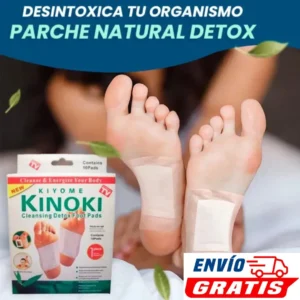 PARCHES KINOKI | Desintoxica tu cuerpo y siéntete mejor