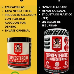 ⚡ Turkesterone 120 Cápsulas — Más músculo, menos fatig a, recuperación real