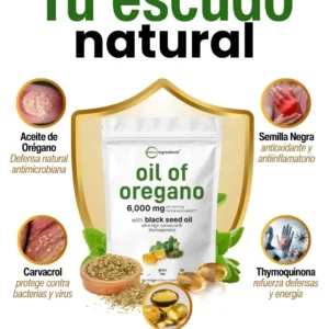 Oil of Oregano — Apoya tus defensas y bienestar diario sin sabor fuerte