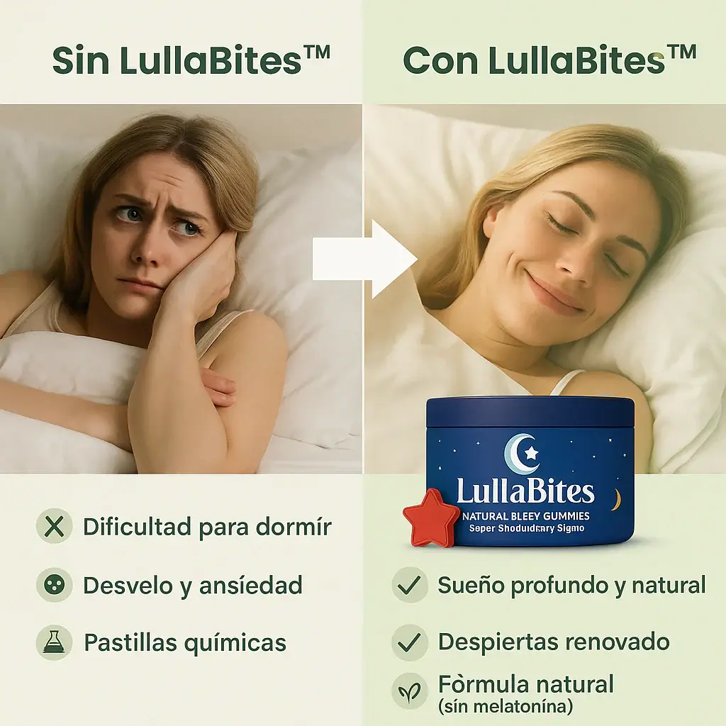🌙 LullaBite (60 Gomitas) Duerme profundo y despierta renovado  — recupera tus noches en 30 minutos - Imagen 2
