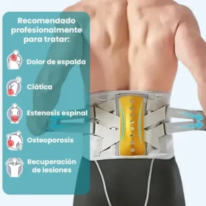 Faja Cinturón Lumbar — Soporte inmediato para tu día a día