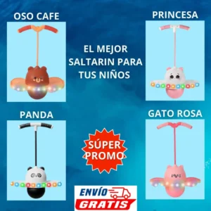 🌈 Saltadores LED: Diversión que hace mover el cuerpo (y no la tablet)